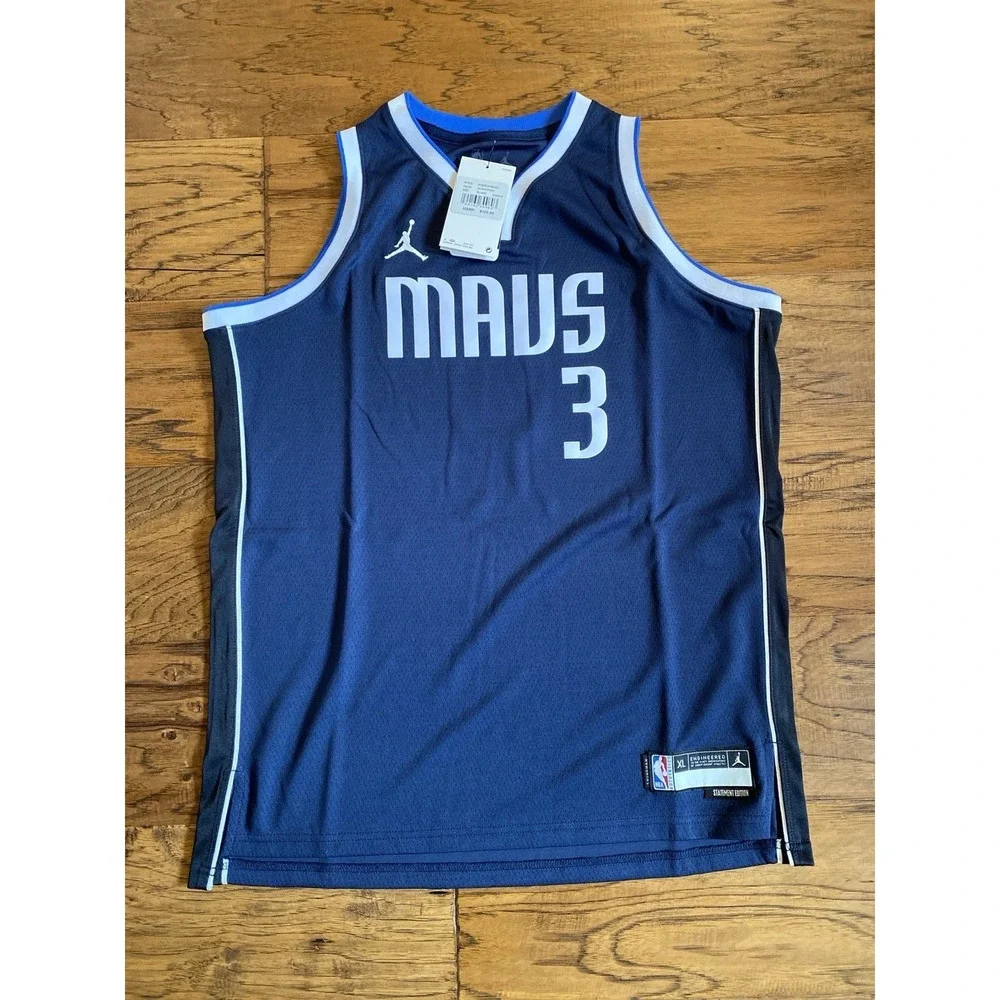 Nike Dallas Mavericks Anthony Davis #3 Youth XL Jersey Dri-Fit‎ Swingman NBA New